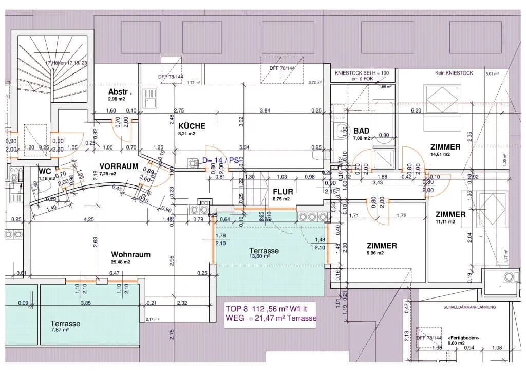4-Zimmer-Wohnung kaufen in Mödling – 112,56 m², € 512.000 – Bild 15 von 15