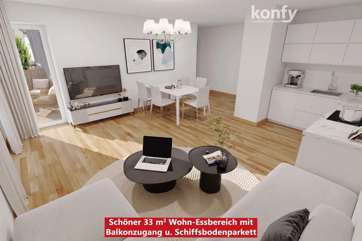 4-Zimmer-Wohnung kaufen in Graz – 88 m², € 364.900 – Bild 2 von 8