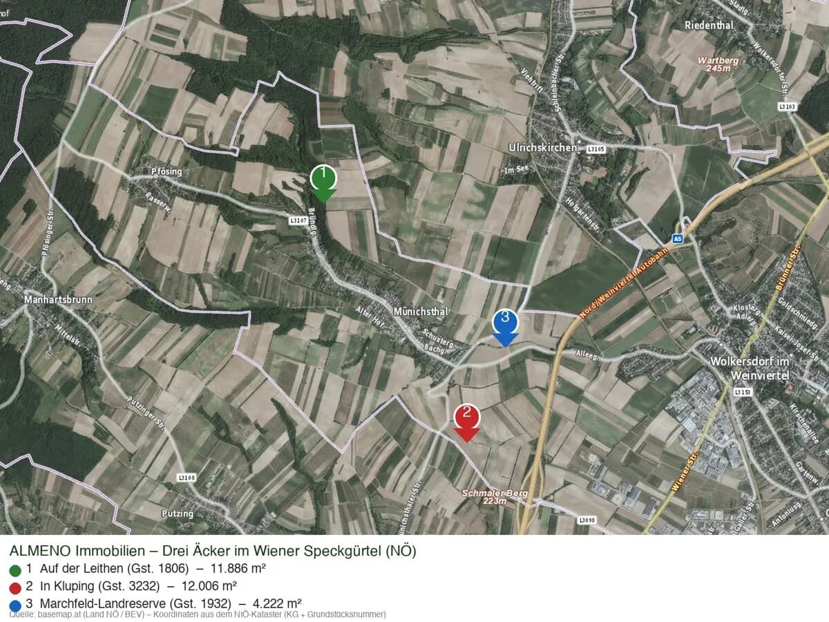 Grundstück kaufen in Mistelbach – 12 006 m² – Bild 9 von 15