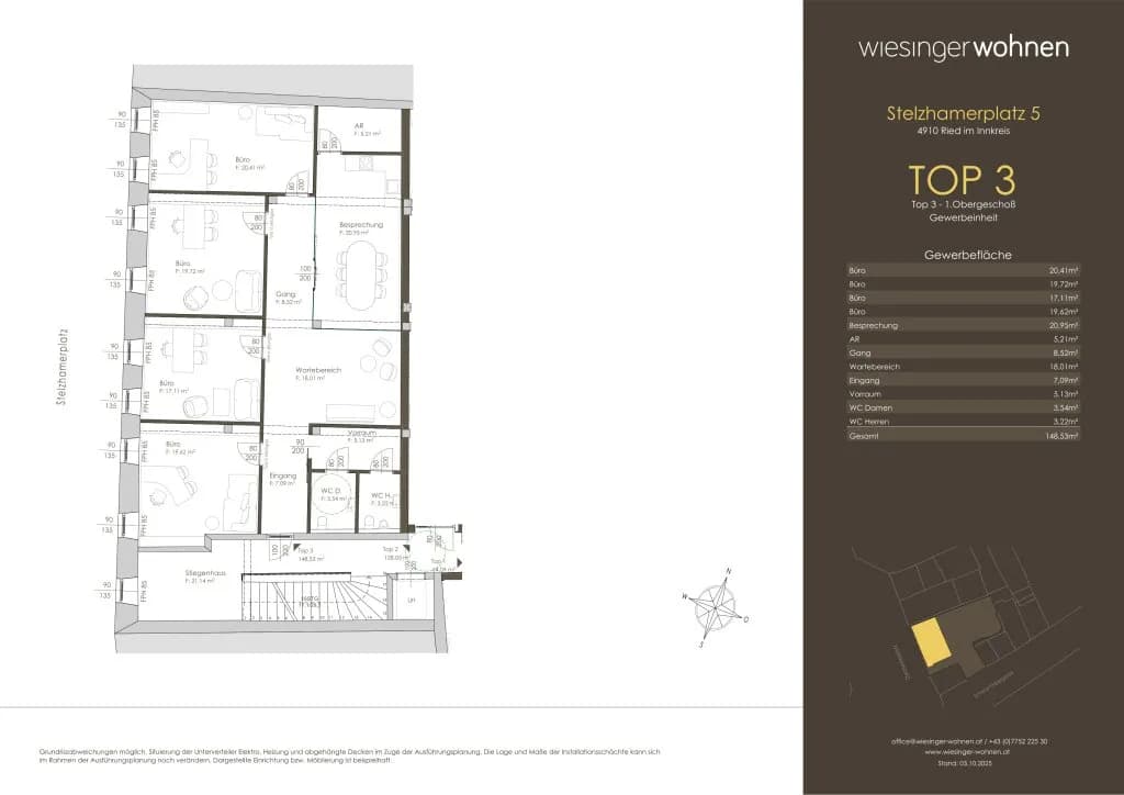 Gewerbeimmobilie mieten in Ried im Innkreis – 610 m² – Bild 20 von 23