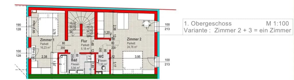 6-Zimmer-Haus kaufen in Mödling – 144,96 m², € 850.000 – Bild 14 von 15