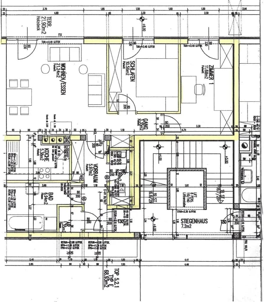 3-Zimmer-Wohnung kaufen in Wels-Land – 69 m², € 310.000 – Bild 4 von 5