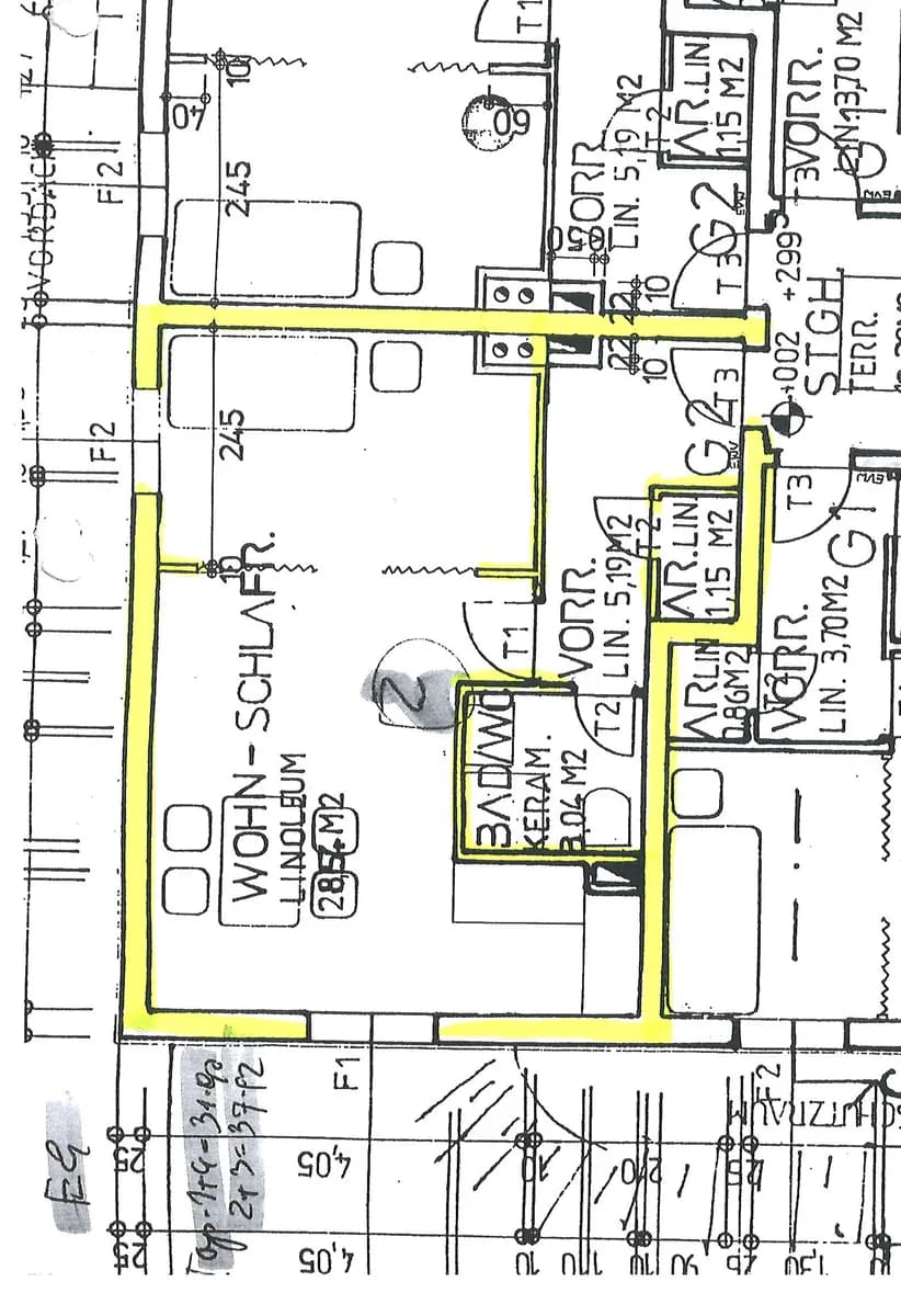 Wohnung mieten in Linz Land – 38 m², € 527 – Bild 1 von 8