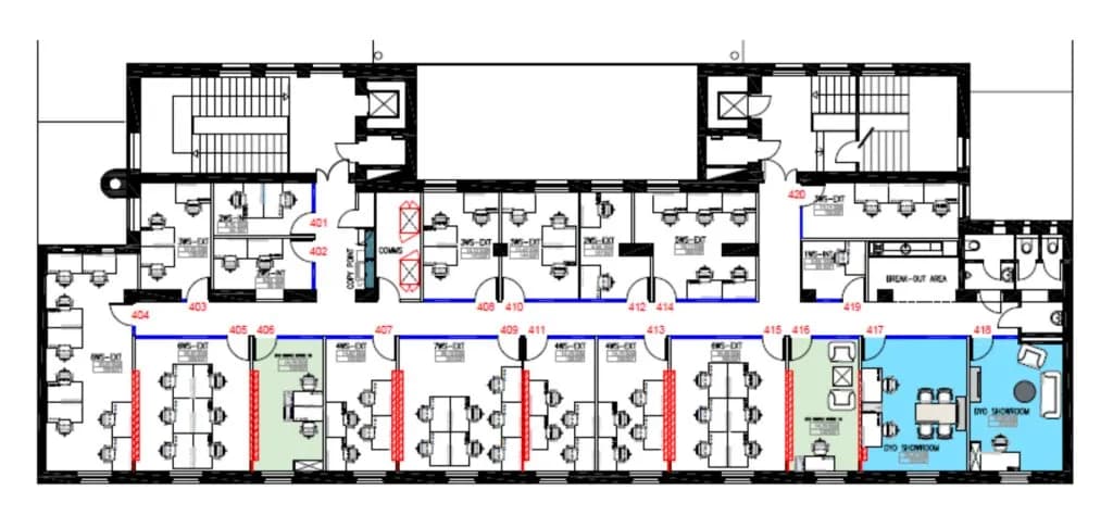 20-Zimmer-Gewerbeimmobilie mieten in Wien – 400 m², € 39.900 – Bild 8 von 8