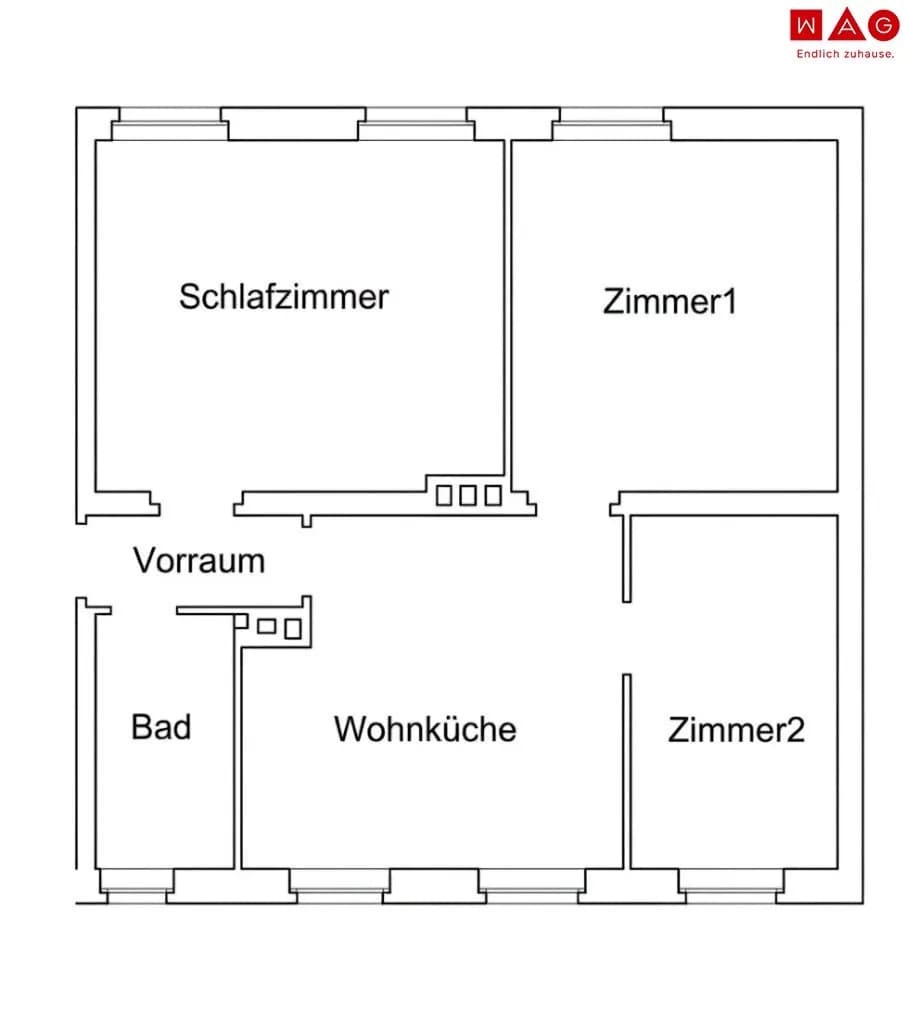 3-Zimmer-Wohnung mieten in Leoben – 66,9 m², € 568 – Bild 7 von 7