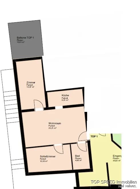 3-Zimmer-Wohnung kaufen in Liezen – 62,72 m², € 439.000 – Bild 18 von 18