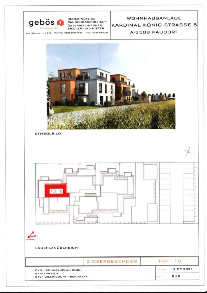 2-Zimmer-Wohnung mieten in Krems Land – 56,84 m², € 630 – Bild 6 von 7
