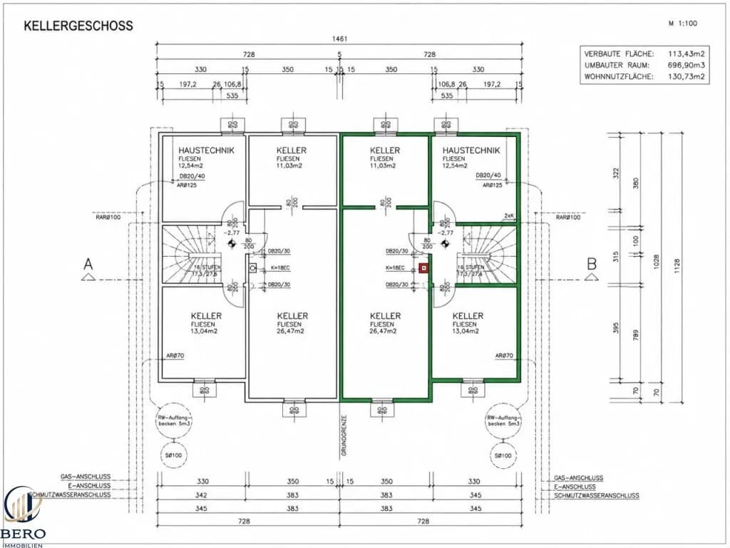 Haus kaufen in Tulln – 130,37 m², € 369.000 – Bild 27 von 33