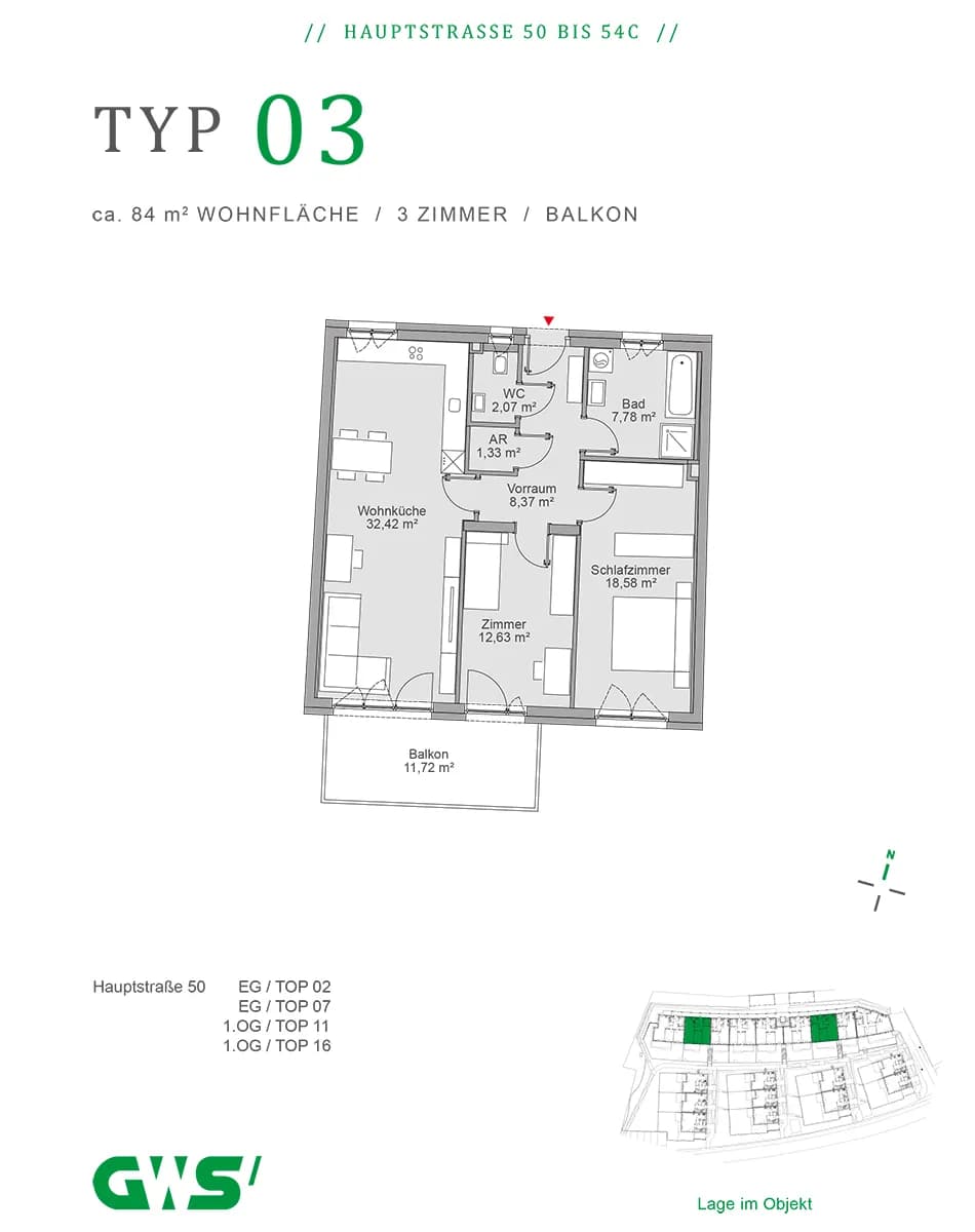 3-Zimmer-Wohnung mieten in Graz-Umgebung – 83,42 m², € 1.539 – Bild 12 von 12