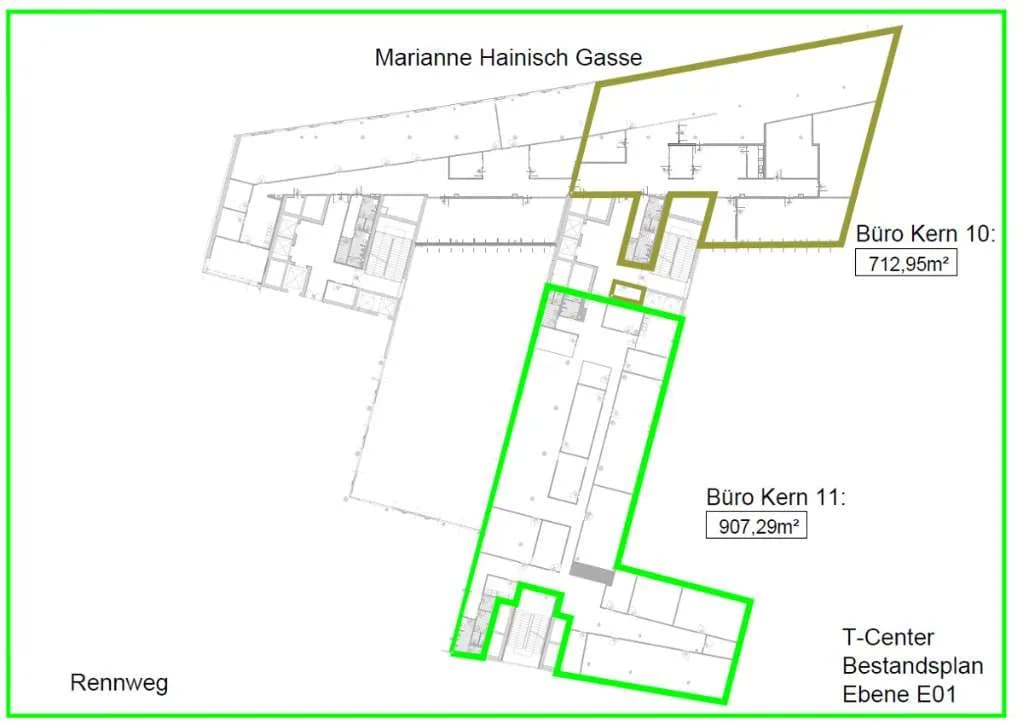 Gewerbeimmobilie mieten in Wien – 907 m², € 15.515 – Bild 3 von 3