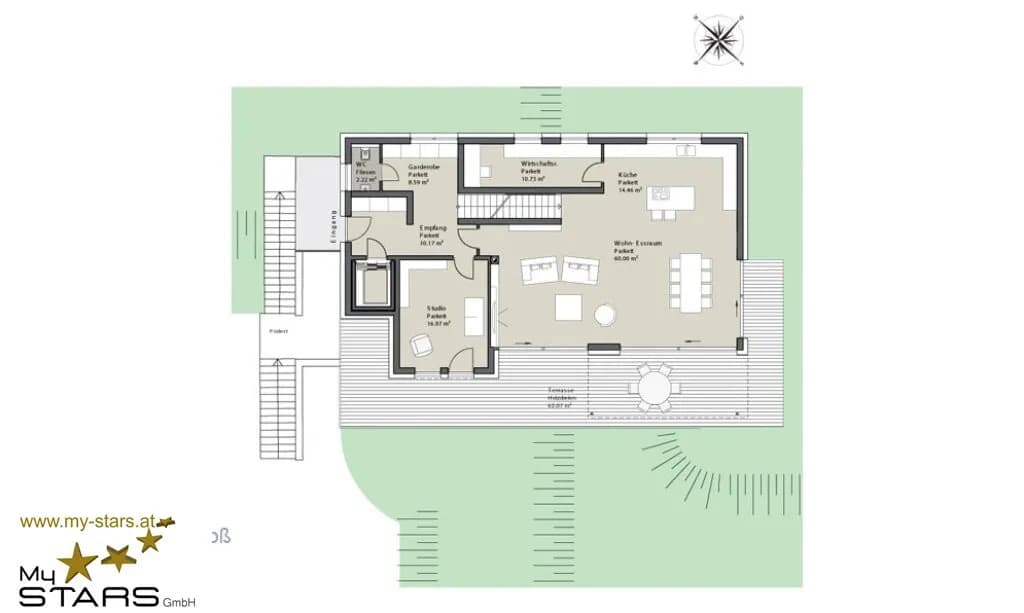 9-Zimmer-Haus kaufen in Salzburg Stadt – 390 m², € 4.390.000 – Bild 16 von 23
