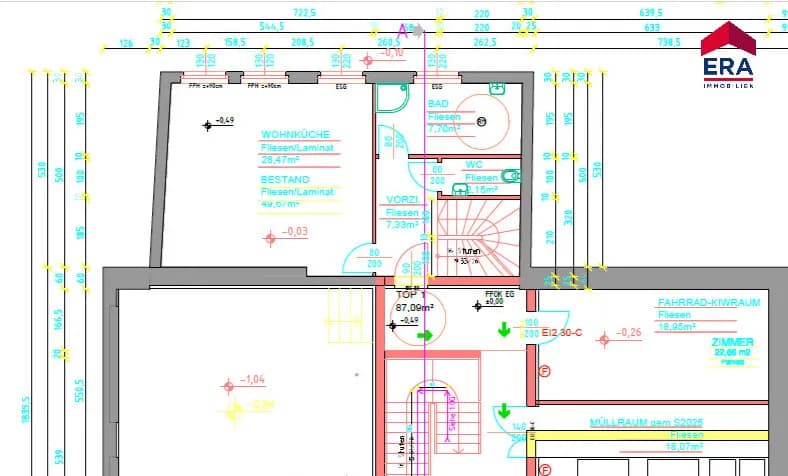 3-Zimmer-Wohnung kaufen in Mistelbach – 87,09 m², € 349.000 – Bild 20 von 21