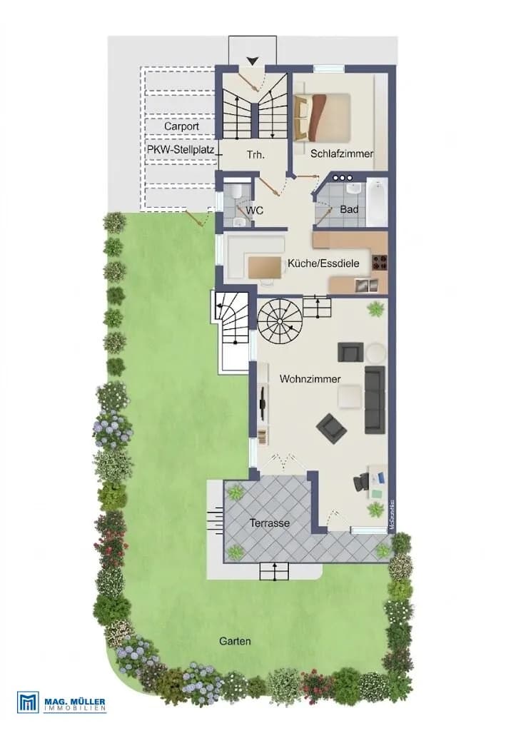 2-Zimmer-Wohnung mieten in Salzburg Stadt – 80 m², € 1.978 – Bild 4 von 5