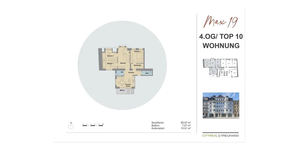 4-Zimmer-Wohnung kaufen in Innsbruck – 87,02 m², € 1.090.000 – Bild 16 von 17