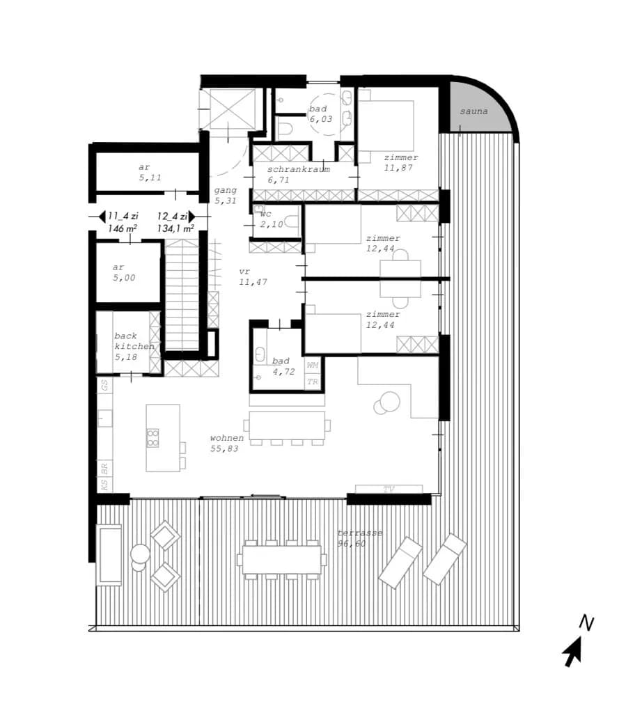 4-Zimmer-Wohnung kaufen in Imst – 134,15 m², € 989.000 – Bild 9 von 9