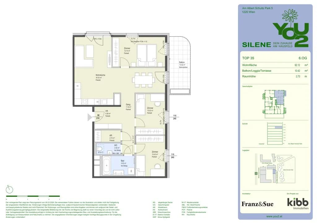 4-Zimmer-Wohnung mieten in Wien – 92,12 m², € 1.919 – Bild 26 von 26