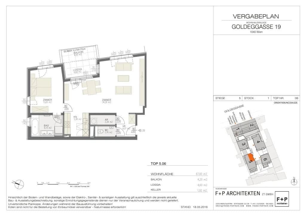 2-Zimmer-Wohnung mieten in Wien – 67,6 m², € 1.690 – Bild 18 von 19