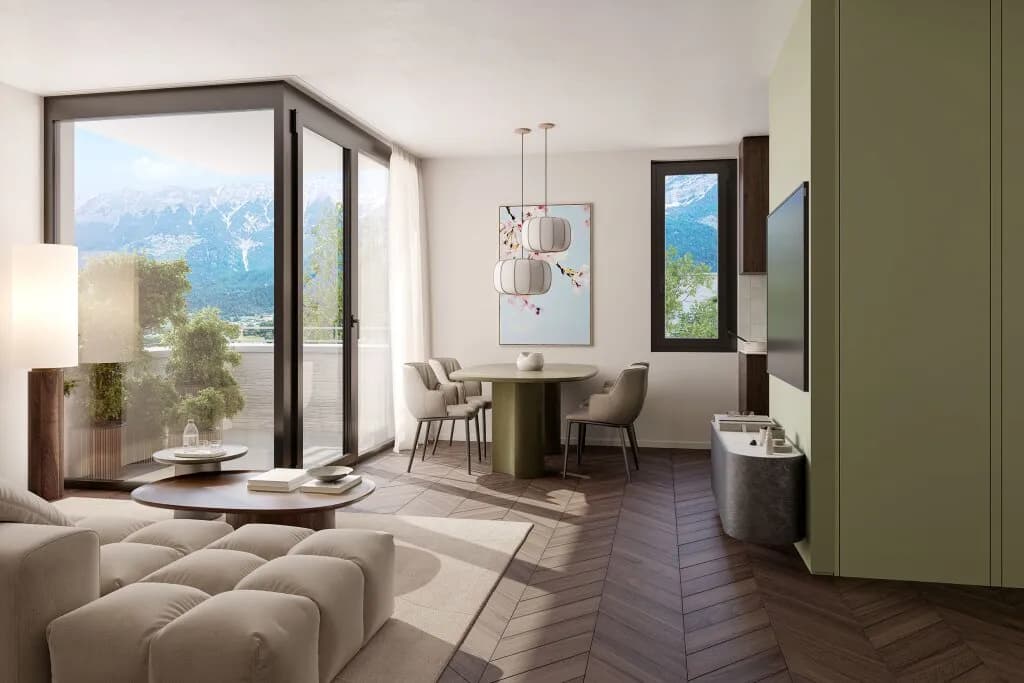 2-Zimmer-Wohnung kaufen in Innsbruck – 45,79 m², € 386.400 – Bild 3 von 5