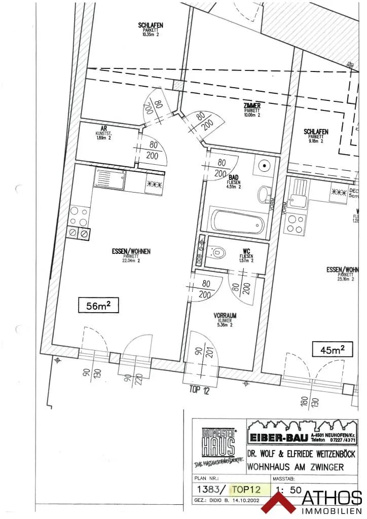 3-Zimmer-Wohnung mieten in Wels – 56 m², € 548 – Bild 14 von 14