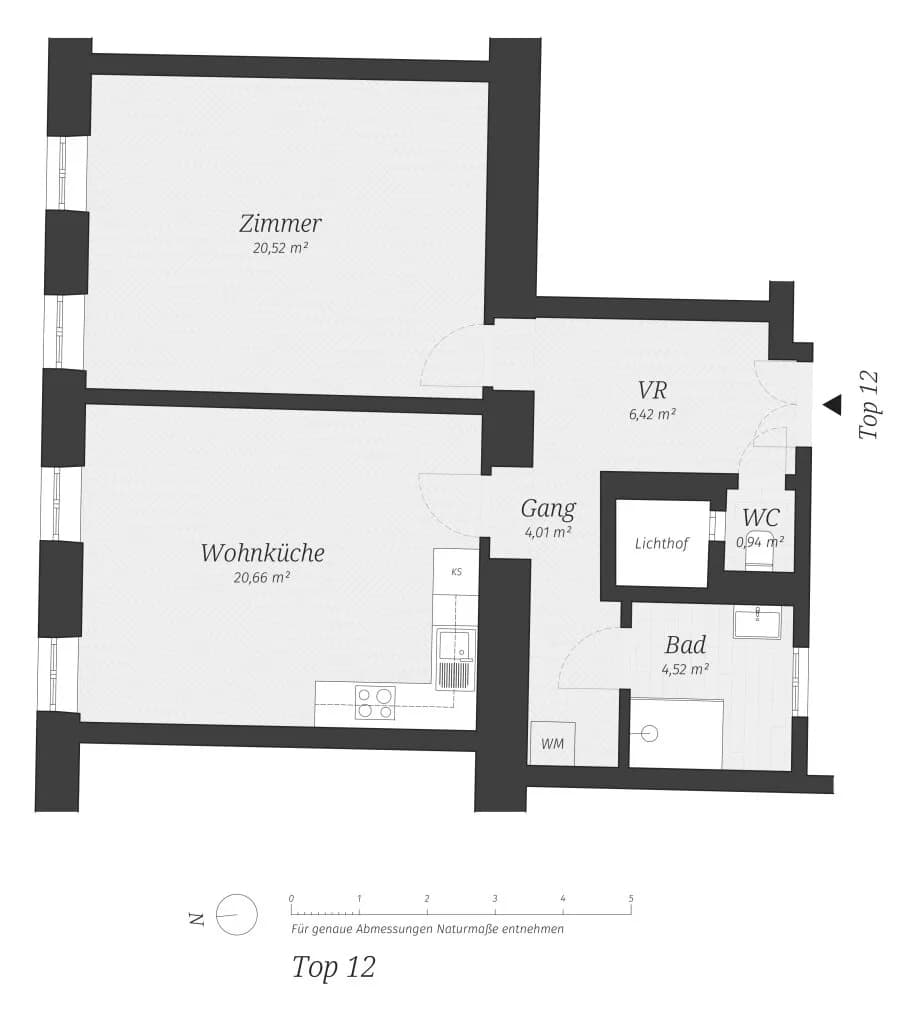 2-Zimmer-Wohnung kaufen in Wien – 57,07 m², € 339.000 – Bild 15 von 15