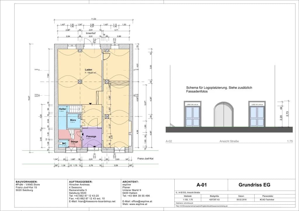 Gewerbeimmobilie mieten in Salzburg Stadt – 113 m², € 2.543 – Bild 4 von 5