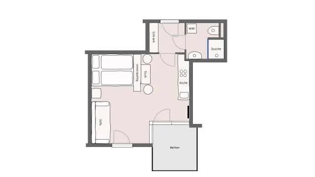 1-Zimmer-Wohnung mieten in Salzburg Stadt – 35 m², € 870 – Bild 25 von 25