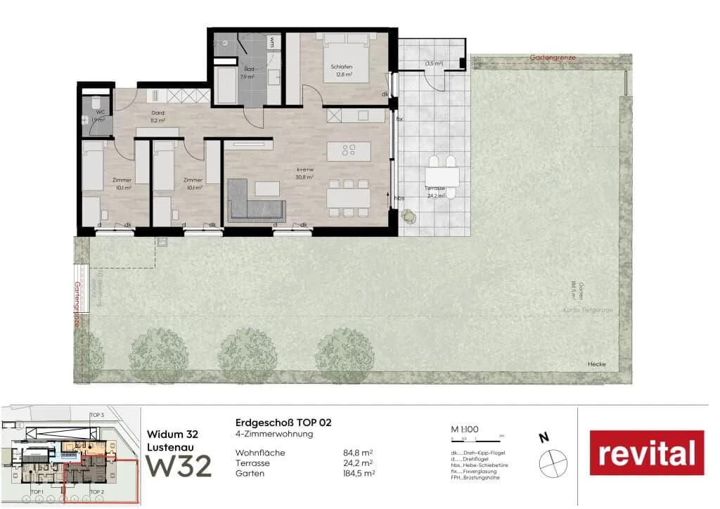 4-Zimmer-Wohnung kaufen in Dornbirn – 85 m² – Bild 6 von 11