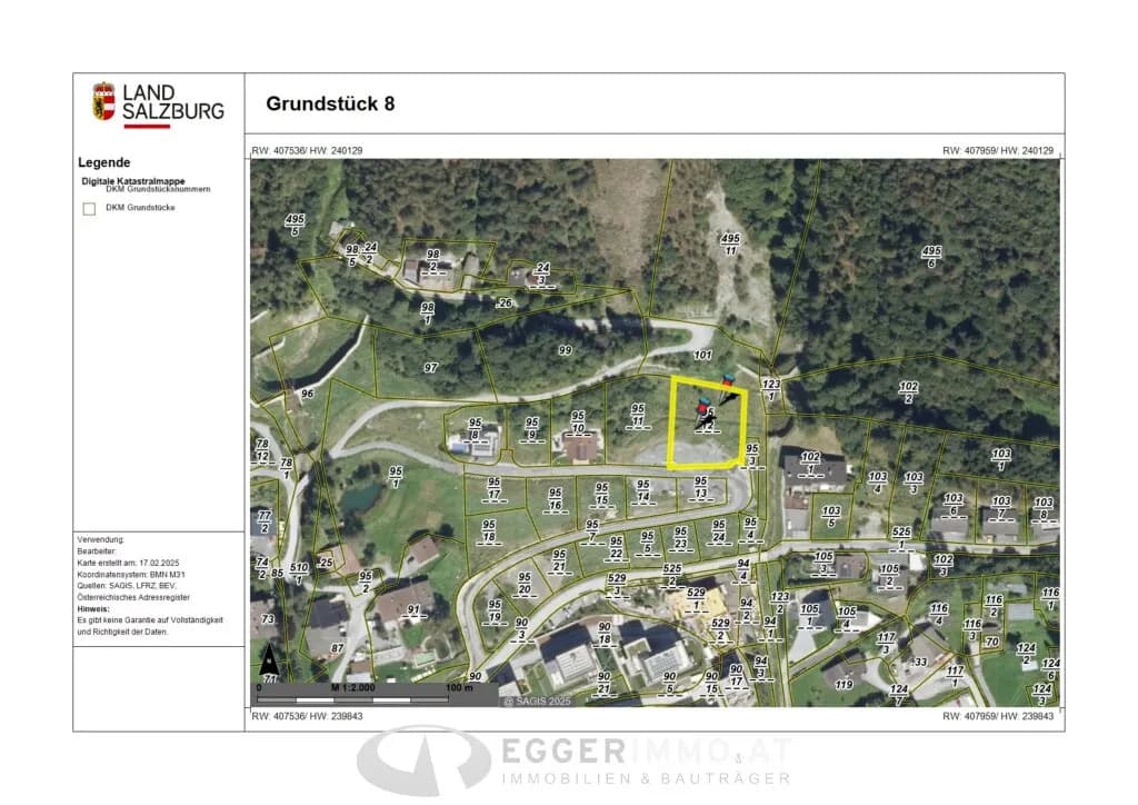 Grundstück kaufen in Zell am See – 1 579 m², € 520.000 – Bild 5 von 5