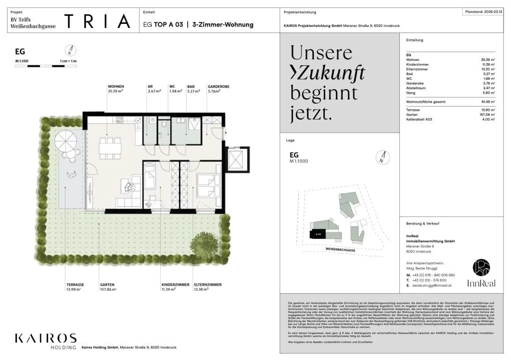 3-Zimmer-Wohnung kaufen in Innsbruck-Land – 81,46 m², € 509.000 – Bild 10 von 10