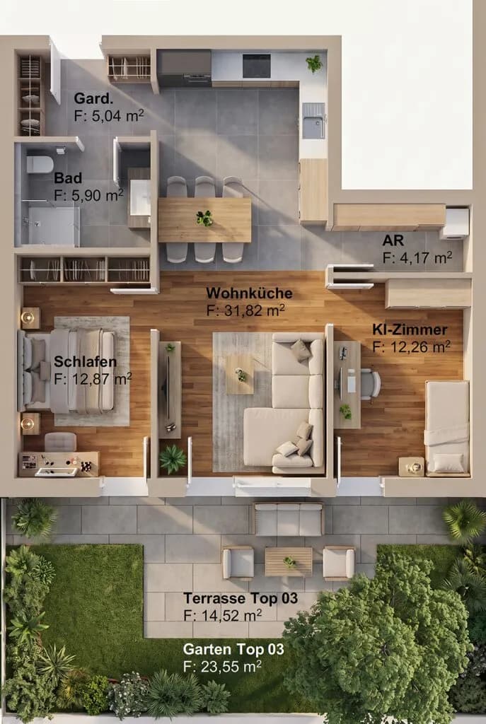 3-Zimmer-Wohnung kaufen in Landeck – 72,06 m², € 478.000 – Bild 6 von 8