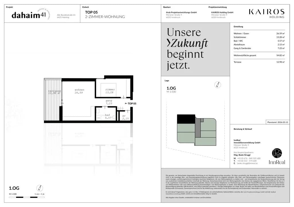 2-Zimmer-Wohnung kaufen in Imst – 54,82 m², € 344.000 – Bild 9 von 10