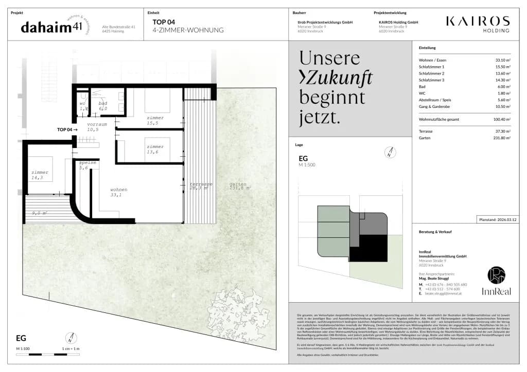 4-Zimmer-Wohnung kaufen in Imst – 100,4 m², € 649.000 – Bild 9 von 10