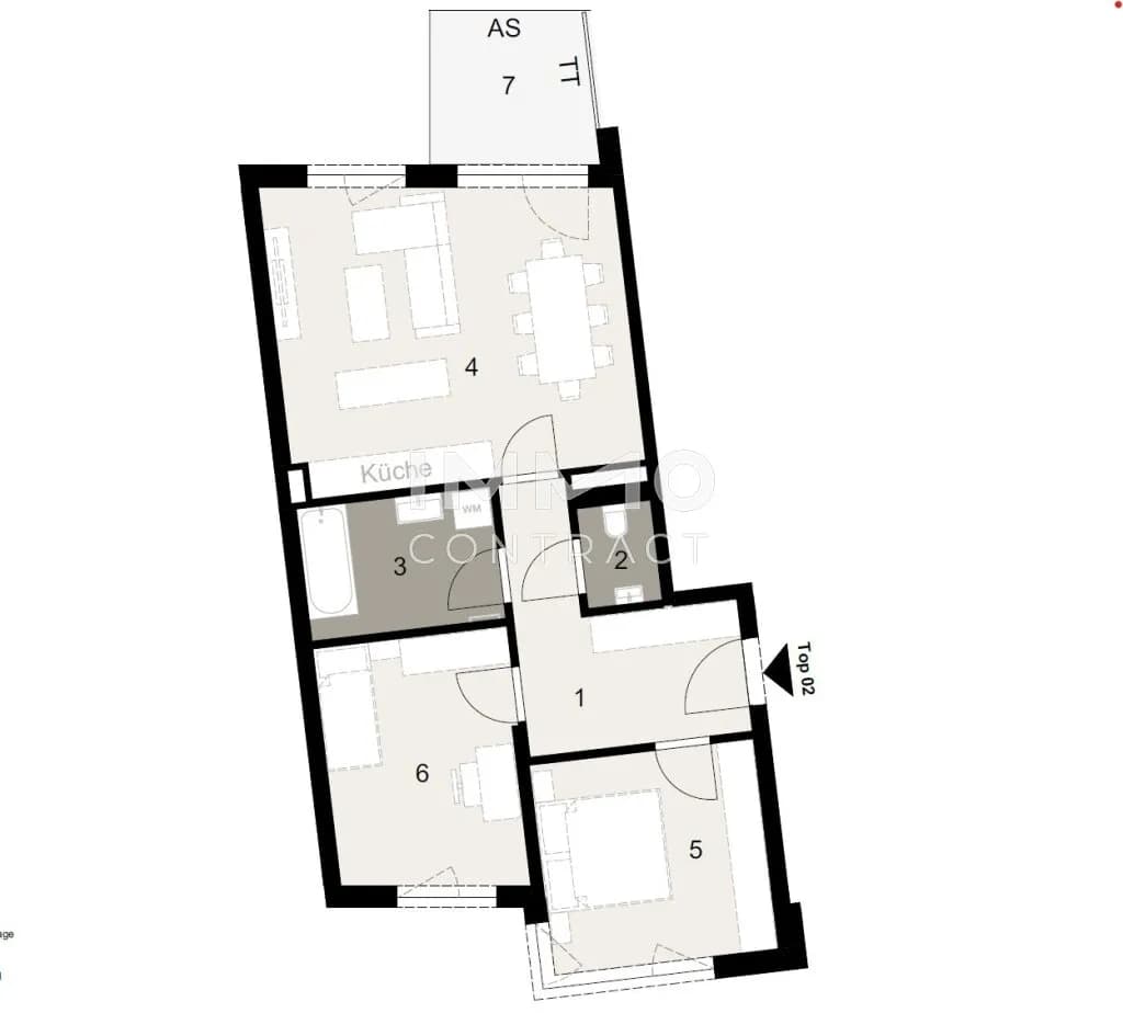 3-Zimmer-Wohnung kaufen in Wien – 70,69 m², € 429.000 – Bild 9 von 9