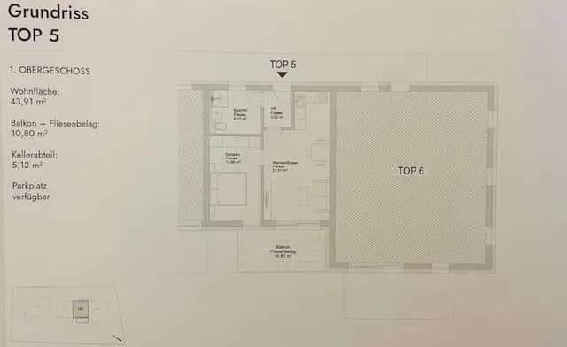 Wohnung kaufen in Graz – 40 m², € 260.000 – Bild 6 von 11