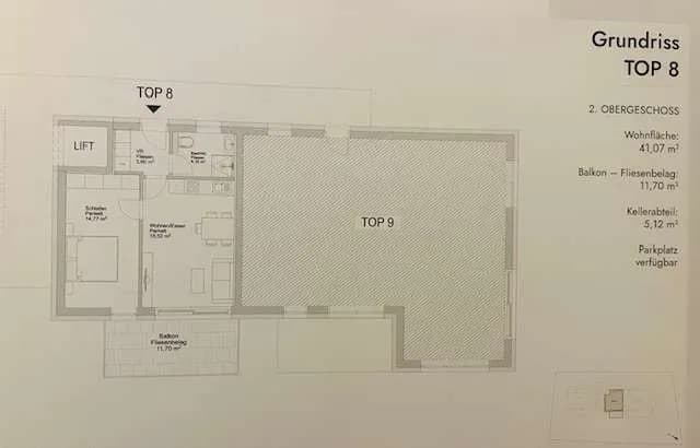 Wohnung kaufen in Graz – 40 m², € 260.000 – Bild 9 von 11