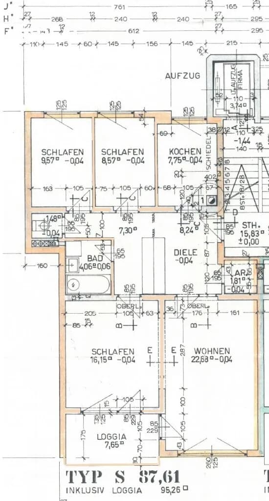 4-Zimmer-Wohnung kaufen in Leoben – 88 m², € 126.000 – Bild 22 von 24