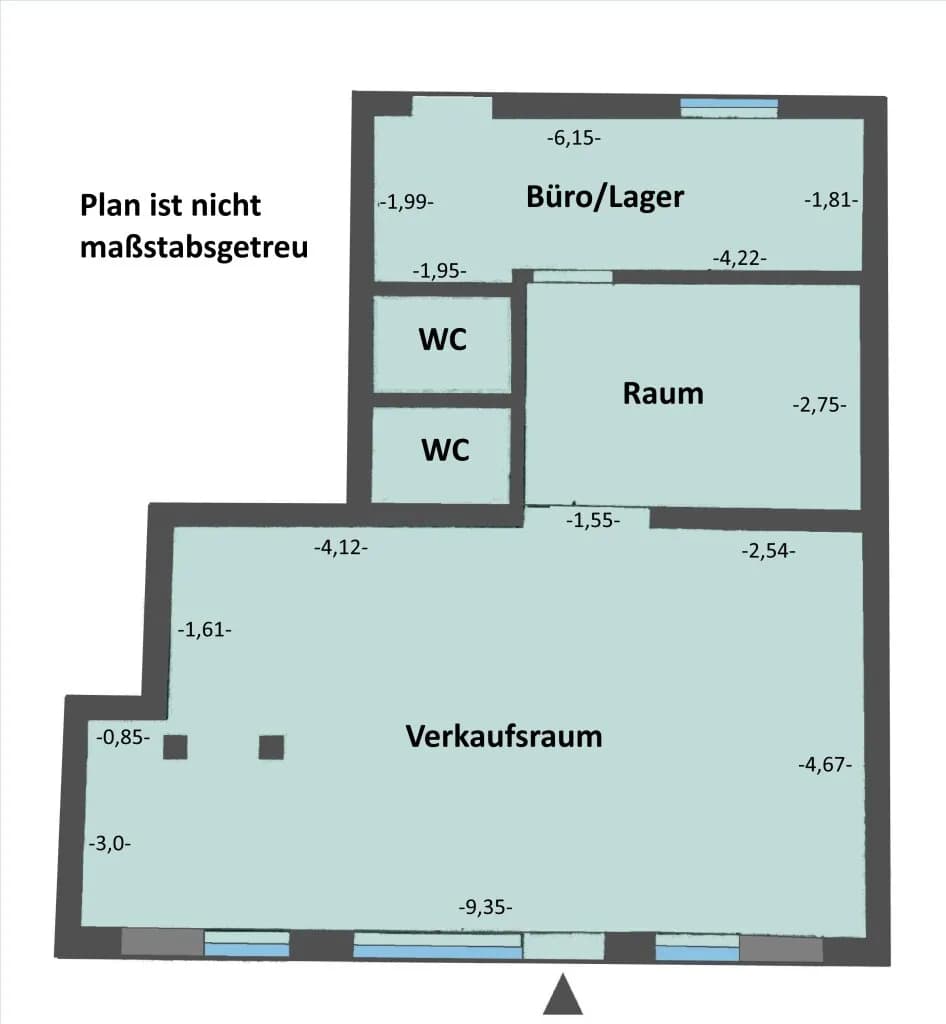 3-Zimmer-Gewerbeimmobilie kaufen in Salzburg Stadt – 70 m², € 310.000 – Bild 6 von 6