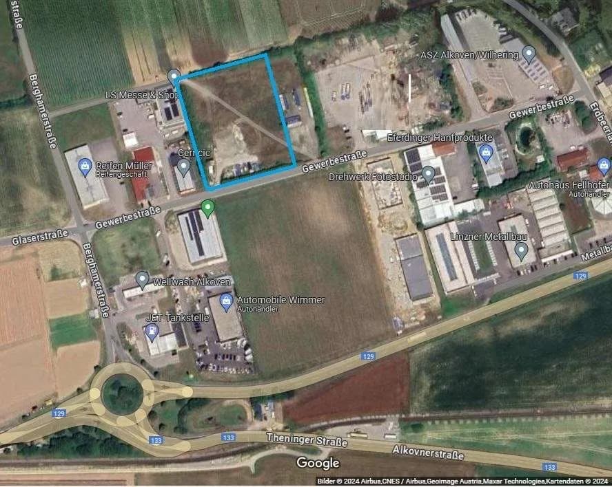 Grundstück mieten in Eferding – 7 125 m² – Bild 3 von 3