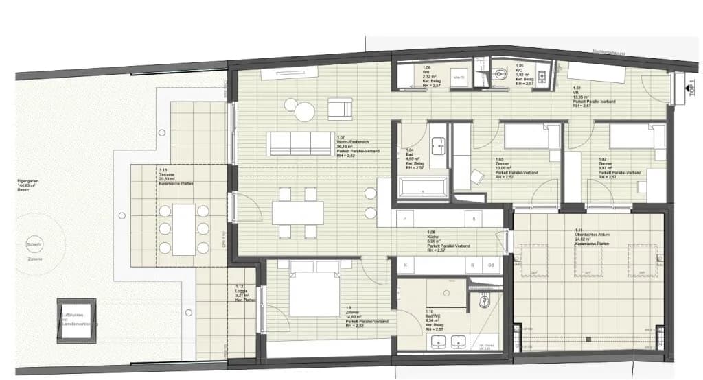 4-Zimmer-Wohnung kaufen in Wien – 113,84 m², € 1.590.000 – Bild 15 von 16