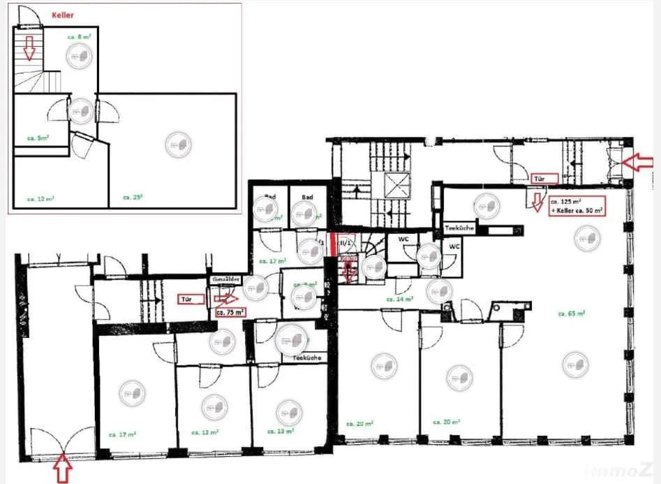 9-Zimmer-Gewerbeimmobilie mieten in Wien – 200 m², € 3.300 – Bild 24 von 24