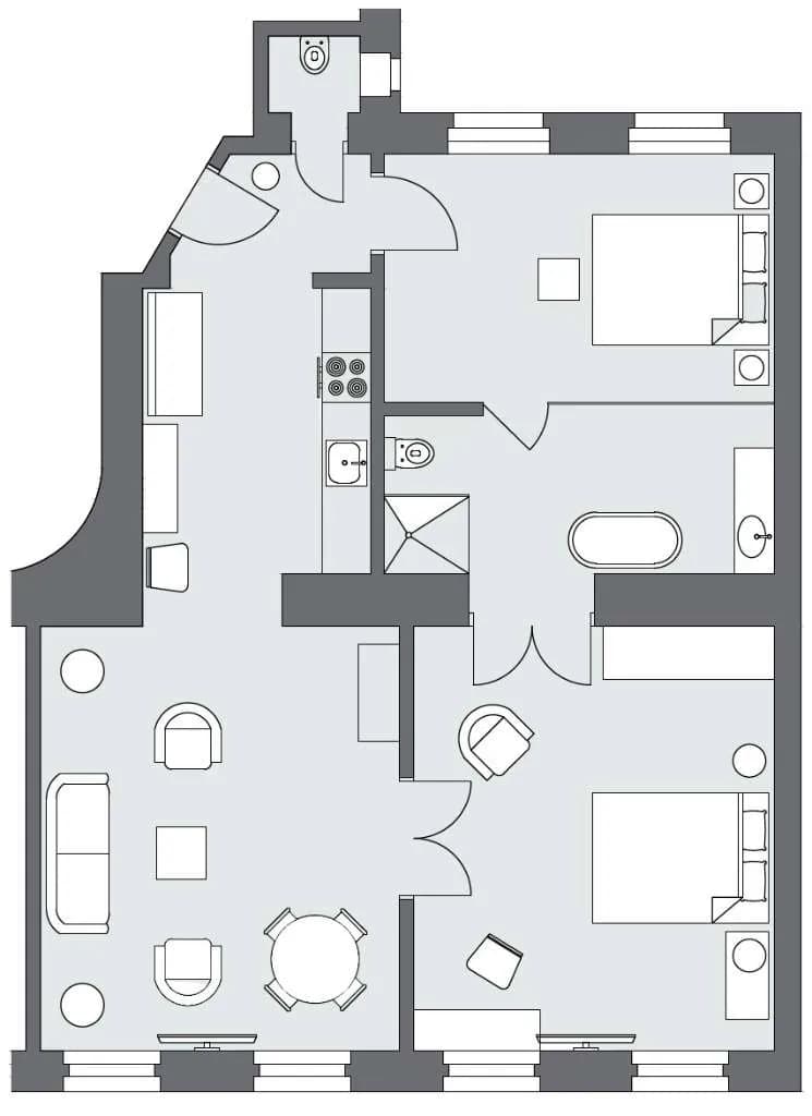 3-Zimmer-Wohnung kaufen in Wien – 78 m², € 439.000 – Bild 35 von 35