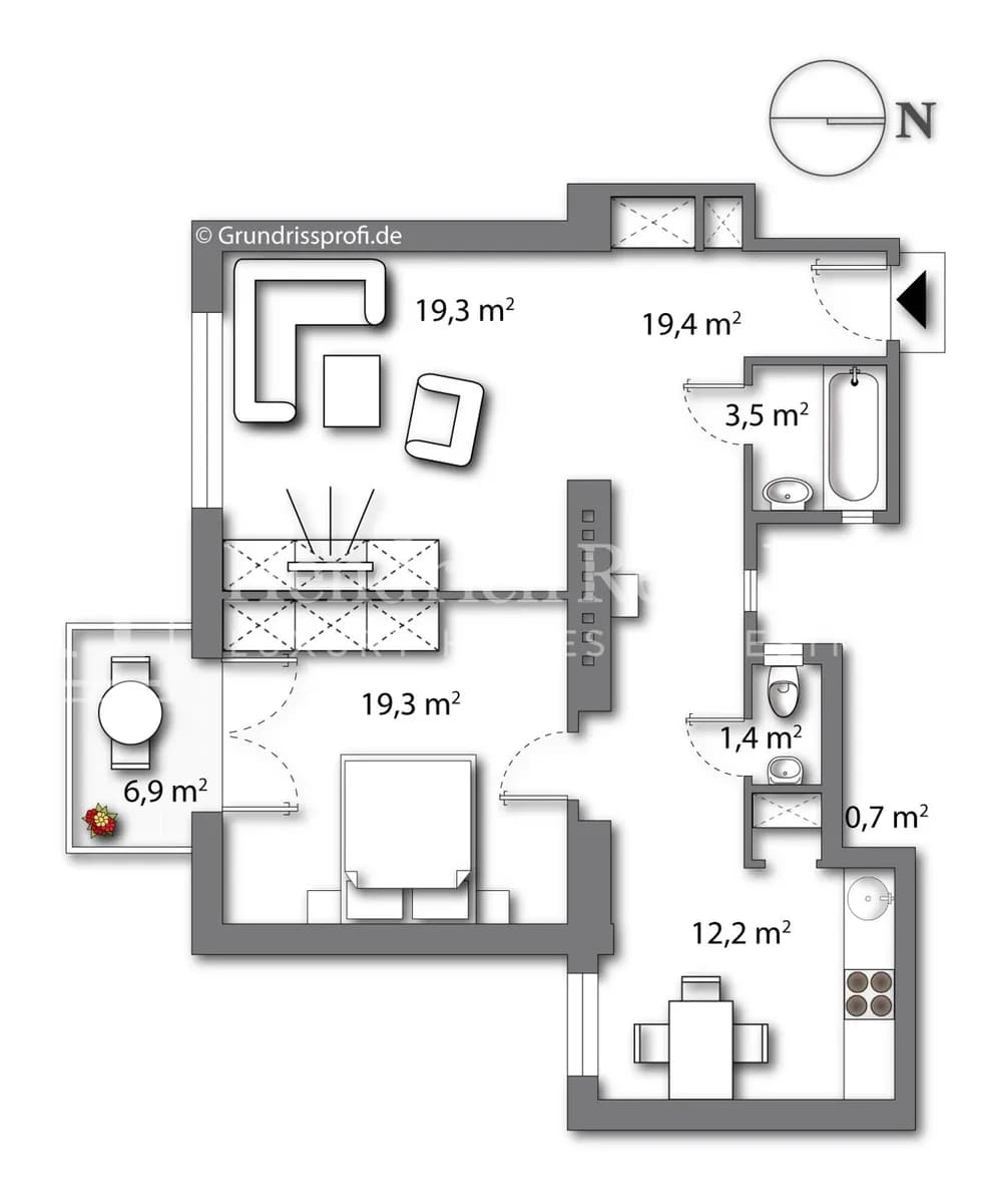 3-Zimmer-Wohnung kaufen in Wien – 75,8 m², € 498.000 – Bild 13 von 14