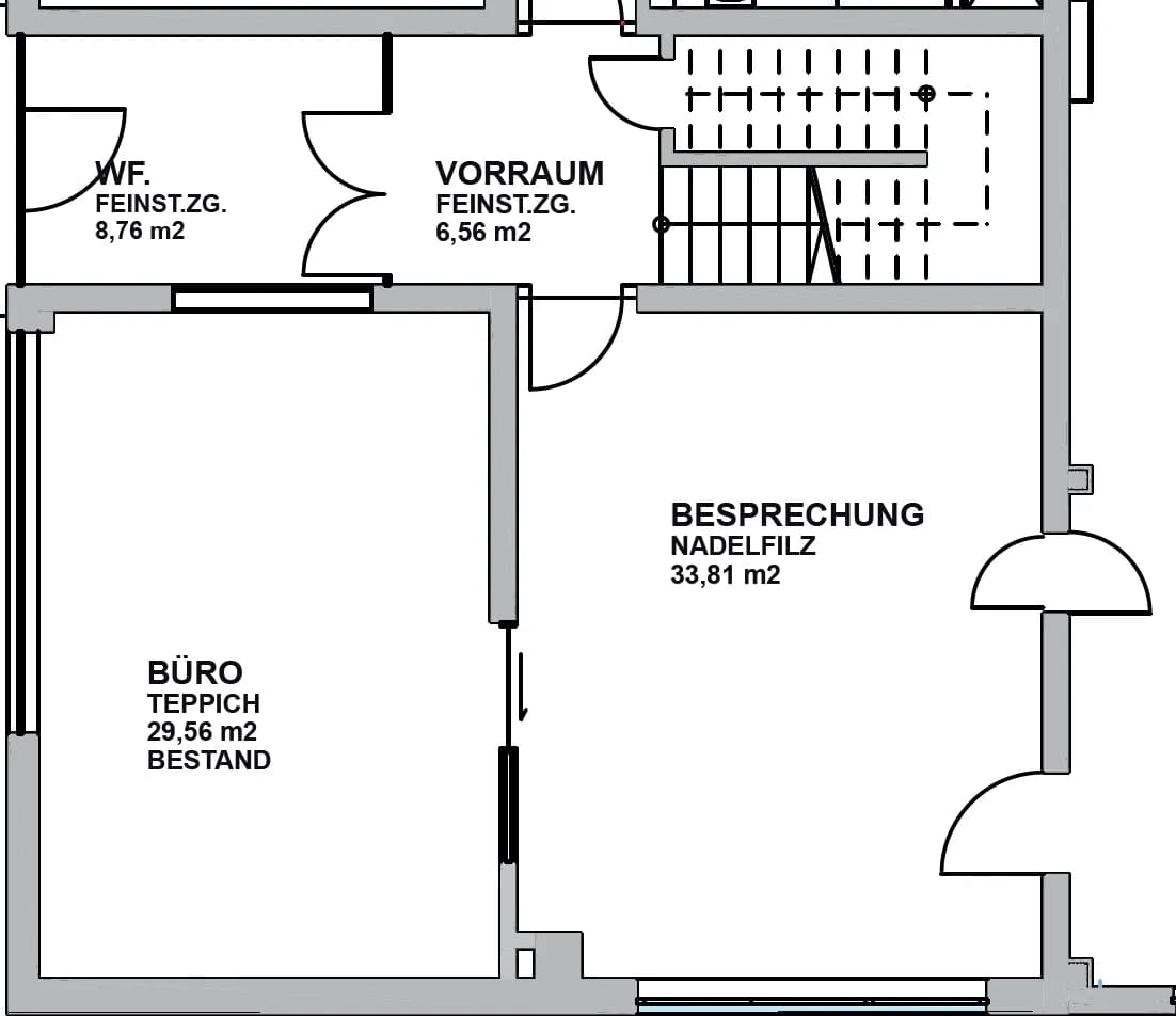 2-Zimmer-Gewerbeimmobilie mieten in Salzburg-Umgebung – 63,37 m², € 1.077 – Bild 3 von 3