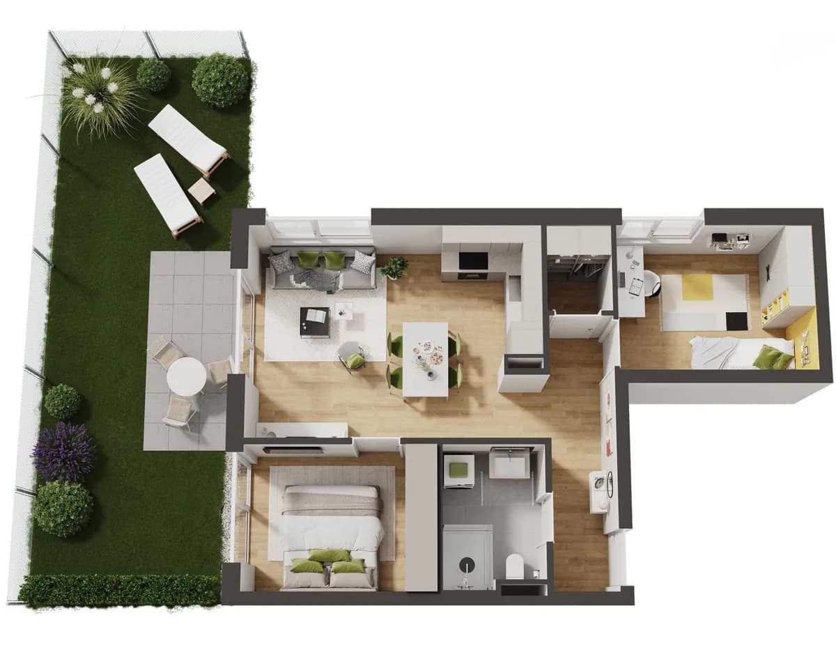 3-Zimmer-Wohnung kaufen in Innsbruck – 55,4 m², € 505.000 – Bild 1 von 7