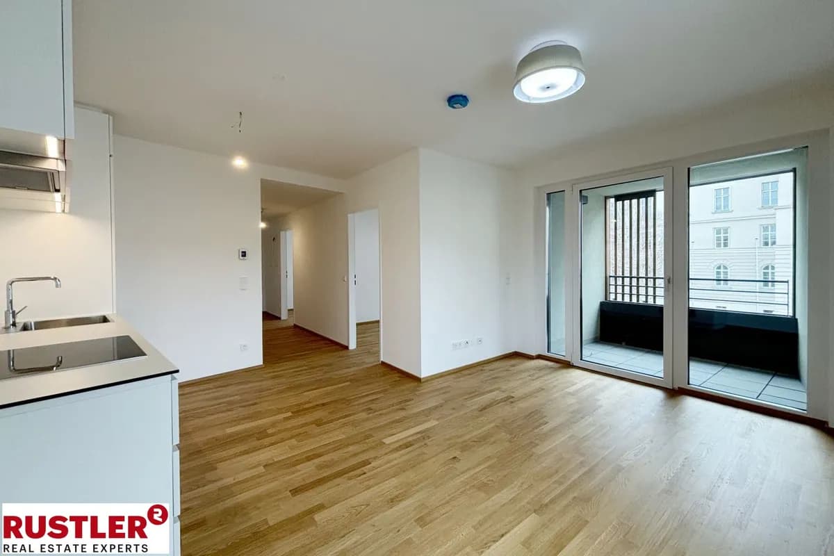 3-Zimmer-Wohnung mieten in Mödling – 59,54 m², € 1.288 – Bild 2 von 13