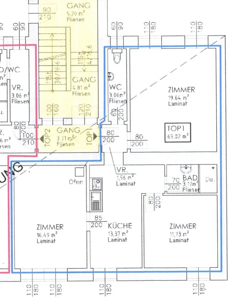 3-Zimmer-Wohnung kaufen in Bruck-Mürzzuschlag – 69,02 m², € 109.000 – Bild 17 von 17