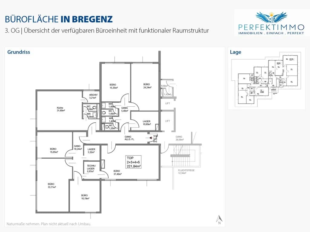Gewerbeimmobilie mieten in Bregenz – 222 m², € 3.340 – Bild 21 von 21