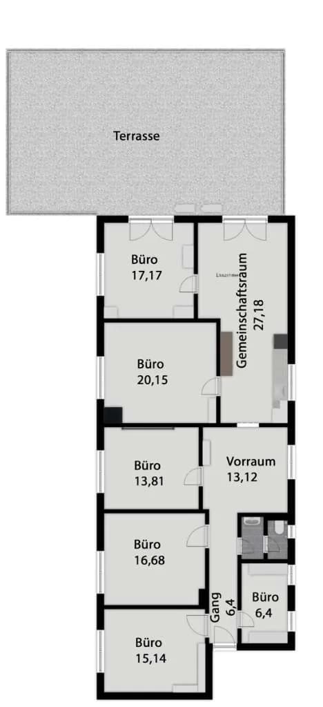 Gewerbeimmobilie mieten in Salzburg Stadt – 139 m², € 2.223 – Bild 6 von 6