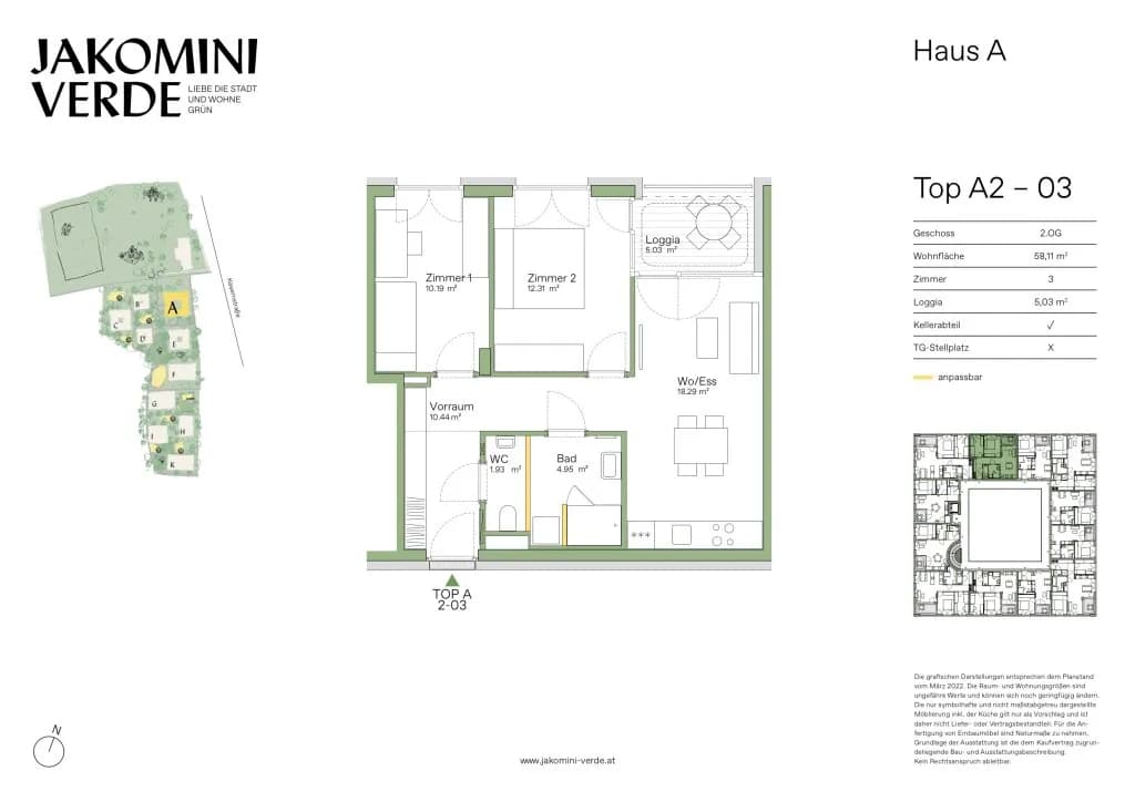 3-Zimmer-Wohnung kaufen in Graz – 58,11 m², € 299.000 – Bild 21 von 21