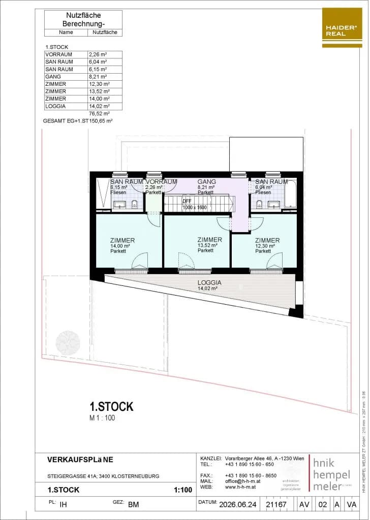 5-Zimmer-Haus kaufen in Tulln – 138,73 m², € 990.000 – Bild 28 von 29